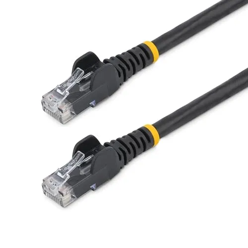 StarTech 6フィートCAT6ケーブル10パック - CAT6パッチコード - snaglessのRJ45コネクタ - 24 AWG銅線 - イーサネット（n6patch6bk10pk） 6フィート 黒