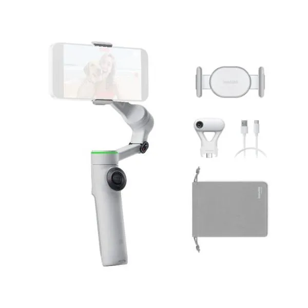 Insta360 Insta360 Flow2 Pro AIトラッカーキット（ストーングレー）AIジンバル CINSABQB-FLOW226 国内正規品 CINSABQBFLOW226