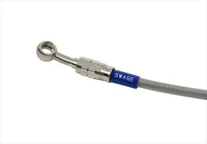 【PLOT(プロト)】 【4547424181503】 Swage-PRO Fホースキット トライピース ステン／クリア YZF-R6 03-04 STP313FT