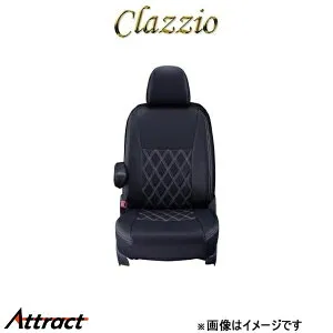クラッツィオ シートカバー クラッツィオダイヤ(ブラック×ホワイトステッチ)ストリーム RN1/RN2/RN3/RN4 EH-0421 Clazzio
