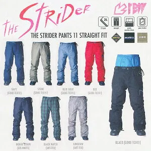販売開始！残りわずか！14-15モデル！REW THE STRIDER パンツ STRAIGHT FIT ART-TEX/GELANOTS 【スノーボード ウェア 14-15 ストライダー】日本正規品