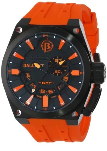 時計 Ballast バラスト Men's BL-3108-0A Valiant Analog Display Swiss Quartz Orange Watch メンズ 男性用 [並行輸入品]