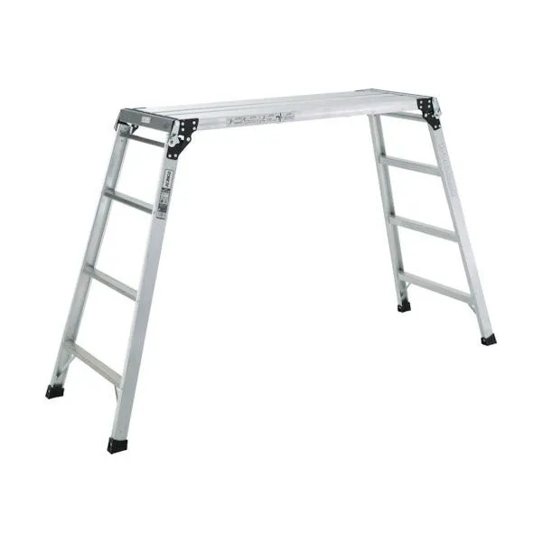 ※法人専用品※アルインコ プロ仕様足場台 天板高さ1.11m 最大使用質量130kg PXGK-1212W 1点