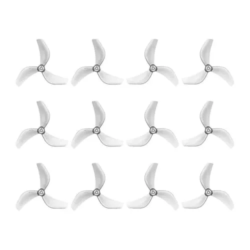 3プロペラ1.5mmシャフトCW CCW 2218 Pavo20 Pro Brushless Bwhoop Quadcopter Frameドローンオプション4PCまたは12PCSと互換性(12pcs-Clear Grey)