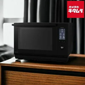パナソニック オーブンレンジ NE-BS6C-K ブラック Panasonic メーカー公認店 メーカー保証対応 初期不良対応 メーカー様お取引あり 新生活 プレゼント ギフト 赤外線 あたため 両面焼き グリル皿