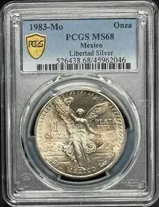 1983年 Mo Libertad PCGS MS-68