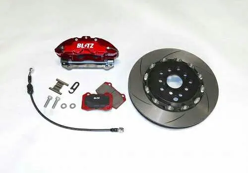 BLITZ BIG CALIPER KIT II FOR STREET スバル WRX STI VAB用 4POT リアセット(86105)【ブレーキキャリパー】ブリッツ