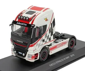 IVECO FIATイヴェコフィアット STRALIS E5 HI WAY トラクター トラック アバルト 2016 ホワイトレッドブラック HACHETTE-TRUCK-TUNING-COLLECTION / EDICOLA 1/43 ミニカー
