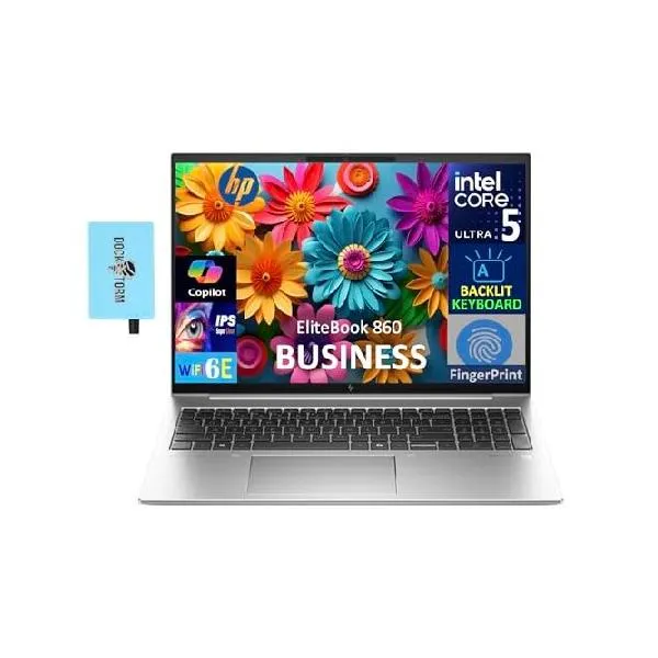 HP EliteBook 860 Business Laptop 16.0" IPS WUXGA Display (Intel Ultra 5-135U, 32GB DDR5, 1TB PCIe SSD, Intel Graphics, Backlit KB, 2 Thunderb_並行輸入