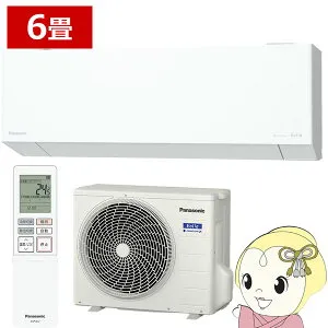 【4/25限定クーポン発行】エアコン パナソニック CS-EX226D-W ルームエアコン Eolia エオリア EXシリーズ 6畳用 2.2kW クリスタルホワイト【/srm】