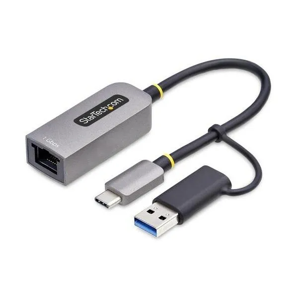 STARTECH.COM USB有線LANアダプター/USB-C&A/USB 3．0/各種OS/ギガビットイーサネット ネットワークアダプター スペースグレー C21GA-USB-ETHERNET