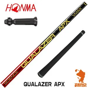 【1年間保証付】 QUALAZER APX クアレーザー ドラコン 本間ゴルフ 用互換 スリーブ付きシャフト [TW767/GS/TR20] ゴルフシャフト （スリーブシャフト スリーブ装着 ドライバーシャフト スリーブ付シ