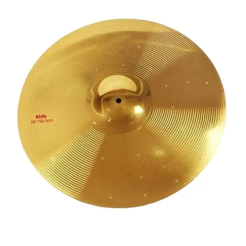 音楽好きシンバル プロのドラム 20 インチリズムシンバル厚みのある打楽器アクセサリー(20 Inch)