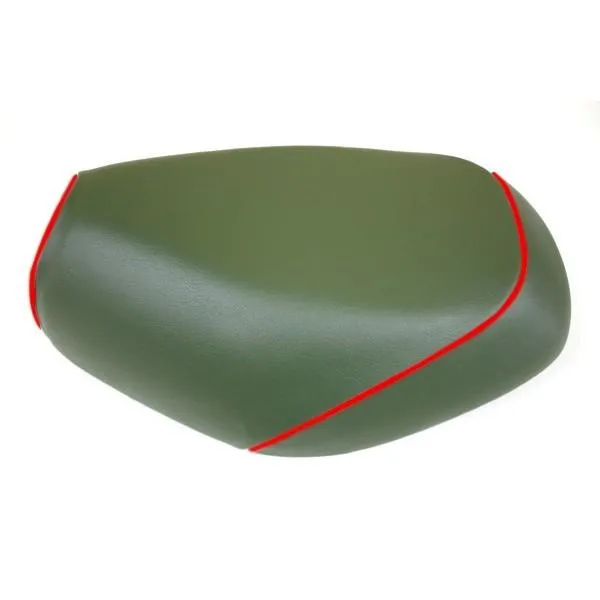 シグナスX（CYGNUS-X）SE44J（1YP） 張替タイプ 国産シートカバー ダークグリーン/赤パイピング GRONDEMENT（グロンドマン）