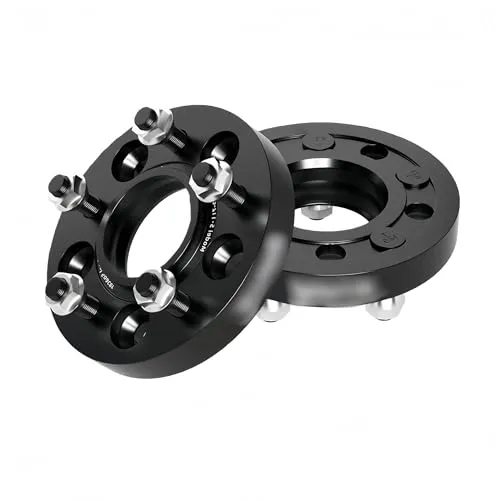 ホイールエクステンションスペーサー 2/4 個 5x108 CB 63.4 M14 × 1.5 ハブと互換性のあるレンジ用と互換性のあるローバー と互換性のあるエヴォーク フランジ Plate15/20/25/30/35mm(2pcs 15mm)