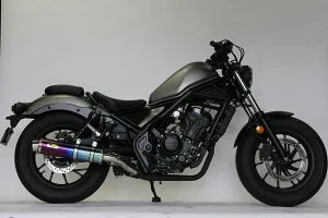Realize レブル250 バイクマフラー 2BK-MC49 2017年～2020年モデル対応 Aria アリア チタン スラッシュタイプ (TypeS) マフラー REBEL250 リアライズ ホンダ バイク用品 バイク用 バイクパーツ カスタム パ