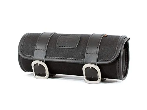 LONGRIDE ヘリテージ ツールバッグ・ラウンド ブラック CUS121WBLA