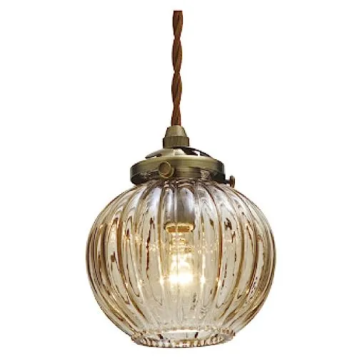 インターフォルム ペンダントライト LT-9553BN リプリ ブラウン 電球なし・別売り ガラス 北欧 クラシカル