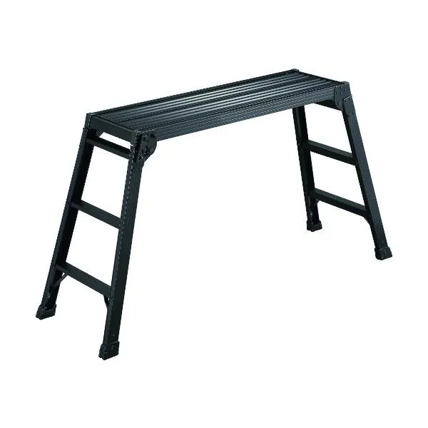 ハセガワ アルミ製 足場台 ブラック (DRXB1075A) (211-5973)