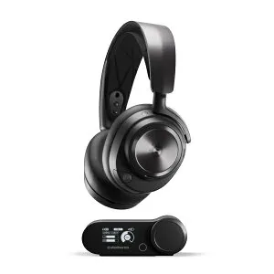 【エントリーで最大全額ポイント還元｜5/6まで】 SteelSeries｜スティールシリーズ ゲーミングヘッドセット Arctis Nova Pro Wireless ブラック 61520J [ワイヤレス（Bluetooth＋USB） /両耳 /ヘッドバンドタ