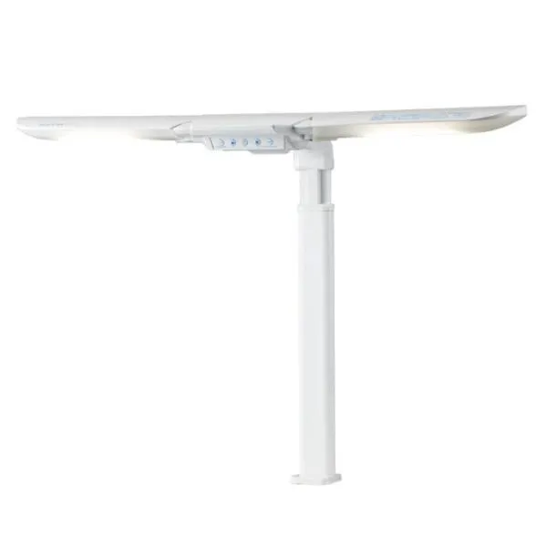 コイズミ ECL-546 WH色 ECOLEDY LEDモードコントロールツインライト クランプ式 デスクライト コイズミファニテック KOIZUMI エコレディ