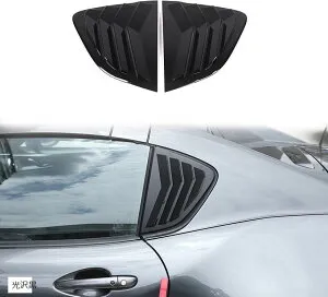互換品新型 マツダ MX-5 RF ND系 2016-2023に対応 リアベントウィンドウルーバー リアウィンドウシャッター シャッターサイドベントカバー 車種専用設計 外装パーツ カスタム アクセサリー カー
