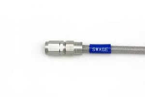 SWAGE-LINE スウェッジライン ハーレーフロントホースキット ステン/クリア STREET750 15 STF828