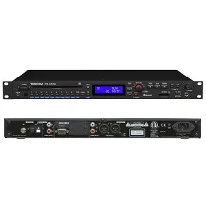 CD-400U (1Uラックタイプ・CDプレーヤー)(Bluetooth / AM・FM搭載 CD/SD/USBプレーヤー)(タスカム) TASCAM (新品)