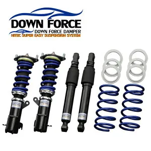 【DOWN FORCE 固定式】 車高調キット SUZUKI DA17W エブリィワゴン専用 2WD/4WD 減衰力固定式 リアスペーサー式車高調整 【PGFK-DFDB-202】 ファイナルコネクション ダウンフォースダンパー ローダウン