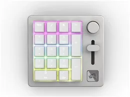 Glorious Numpad Prebuilt GLO-GMMK-NP-FOX-W [White Ice]