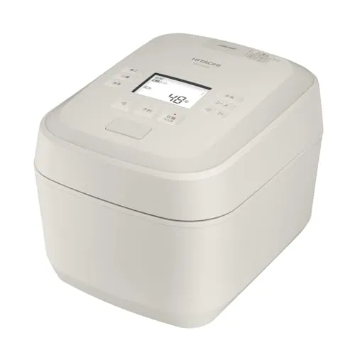 日立 炊飯器 5.5合 圧力&スチームIH ふっくら御膳 RZ-Z100JM C 絹成 日本製 大火力 沸騰鉄釜 蒸気カット