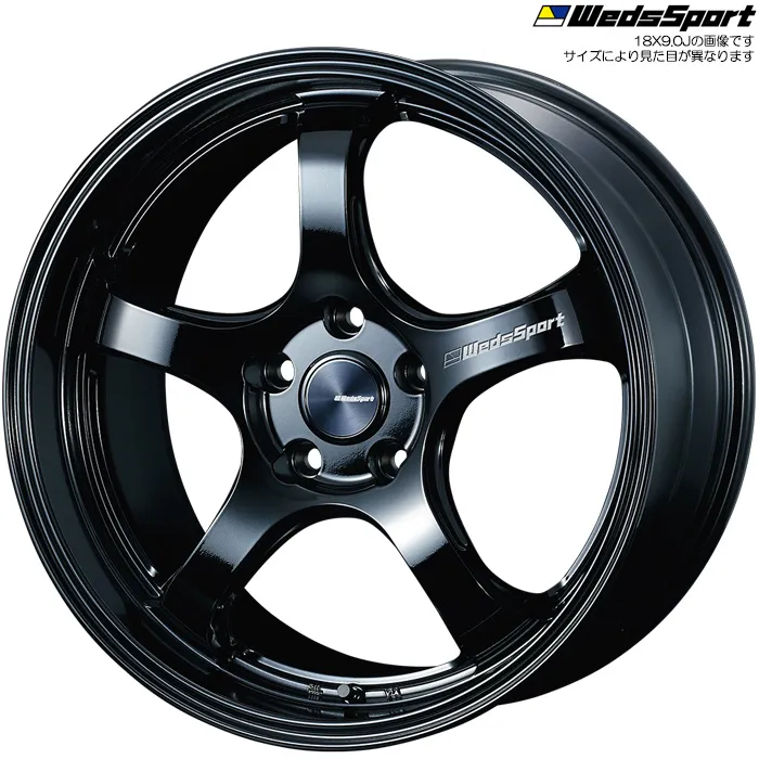 WedsSport RN-05M GLOSS BLACK 4本 18×8.5J+36 5H 120 ウェッズスポーツ ホイール RN05M グロスブラック 72769