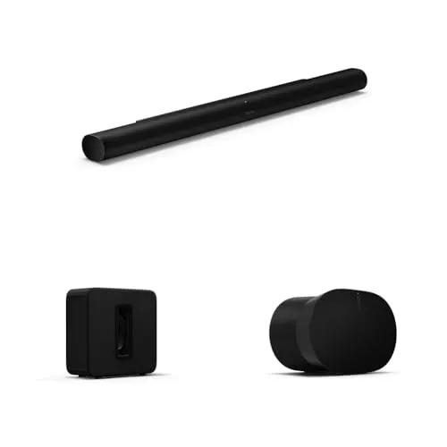 【セット買い】 Sonos Arc Ultra アークウルトラ プレミアムサウンドバー+プレミアムワイヤレスサブウーファー Sub 4 サブ4 +Sonos Era 300ワイヤレススピーカー（ブラックセット）