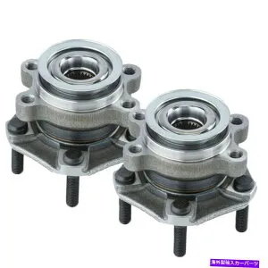 Wheel Hub Bearing 2PCS 2013-2017のフロントホイールベアリングハブアセンブリ日産セントラNV200リーフ4B 2pcs Front Wheel Bearing Hub Assembly for 2013-2017 Nissan Sentra NV200 Leaf 4b【並行輸入品】