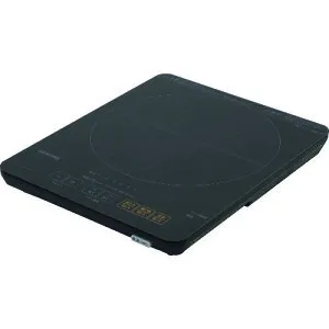 IRIS 572264 薄型IHクッキングヒーター1400W IHC-T43-B 【146-3287】