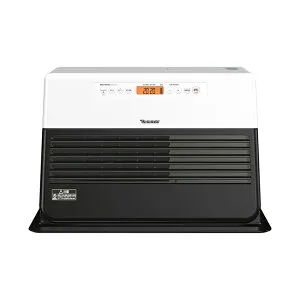 ダイニチ 石油ファンヒーター ホワイト×ブラック 木造26畳まで コンクリート35畳まで FZ-104(WK) 4951272035893