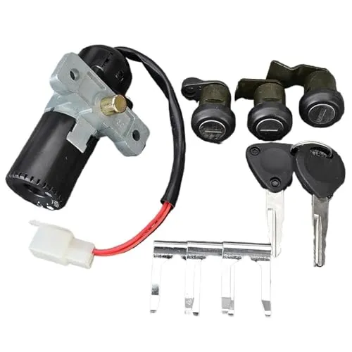 イグニッションスイッチロック For FES250 Foresight MF04 MF05 1997-2005 シートロックおよびキーキット用燃料タンクキャップイグニッションスイッチ OEM: 35010-KEY-900。