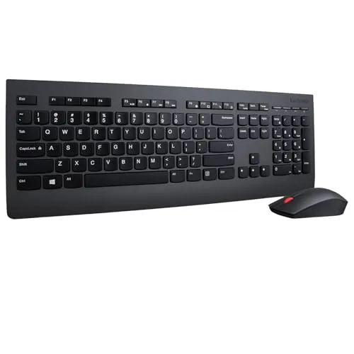Lenovo Professional Combo - Keyboard and mouse set - wireless - 2.4 GHz - English - US - for ThinkCentre M71X, M910, ThinkPad P5