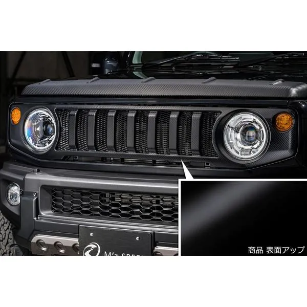 エムズスピード ジムニー ノマド JC74W フロントグリル ABS製 2401-4210 M'z SPEED LUV LINE ラヴライン