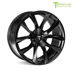 SS201010114SB T Sportline Tesla Model Y 20inch ティースポーツライン テスラ モデル Y TSS Flow Forged Tesla Wheel (Set of 4) 【Satin Black】