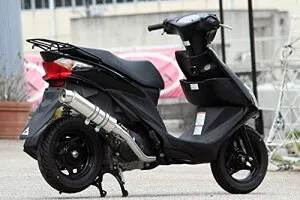 【国内メーカー HMS 製】スズキ アドレスV125S (EBJ-CF4MA) 2010年～2013年モデル対応 O2センサー有り R300 アップタイプ ステンレス マフラー カスタム パーツ ADDRESS CF4MA アドレス V125 V125S