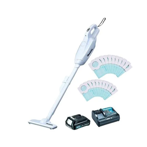 マキタ 10.8V 紙パック式充電式クリーナー(掃除機) CL107FDSHW 抗菌紙パック ( 1セット )