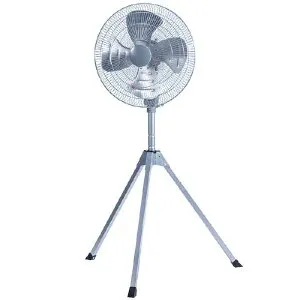 【法人向限定】☆ナカトミ OPF-45SAZ 45cm全閉式アルミスタンド扇 単相100V 折り畳み三脚式 【代引き不可】