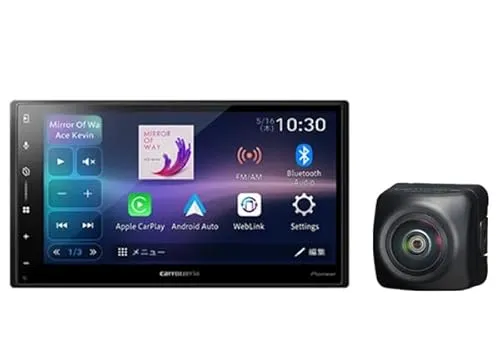 DMH-SZ500+ND-BC9･6.8V型Apple CarPlay･Android Auto対応ディスプレイオーディオ+バックカメラセット