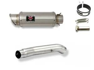 スズキ GSX1400 2005-2010 LCIPARTS ショートステンレススリップオンマフラー