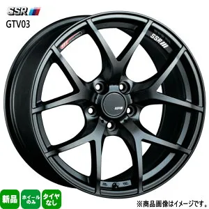 4本セット 18×7.5J+48 5/114.3 SSR GTV03 ジーティーブイ ゼロスリー 新品 18インチ ホイールのみ レヴォーグ アクセラ CX-5 CX-8 CH-R ヤリスクロス