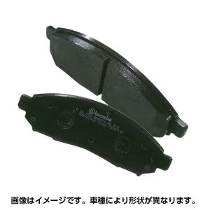 BREMBO ブレンボ ブラックブレーキパッド（リア） トヨタ アイシス(2004～2018 ZGM15G) P83 056 送料無料(一部地域除く)
