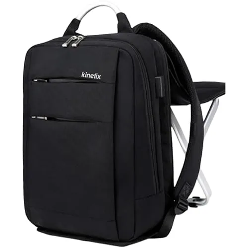 [Kisigim] リュックチェア バッグ 座れるリュック 大容量 バックパック アウトドア チェアリュック 折りたたみ 椅子 リュック 防水 運動会 遠足 釣り 野外 海 レジャー 通勤 出張 椅子付きリュック チェア アウトドアチェア 折り畳み椅子 耐