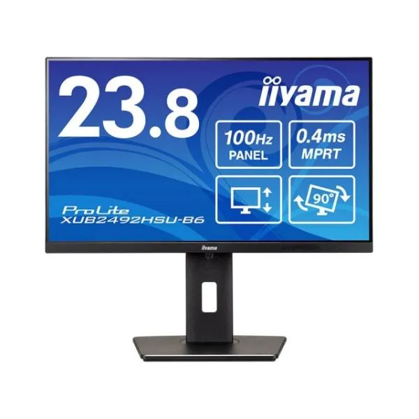 iiyama PCモニター・液晶ディスプレイ ProLite XUB2492HSU-B6 [23.8インチ ブラック]