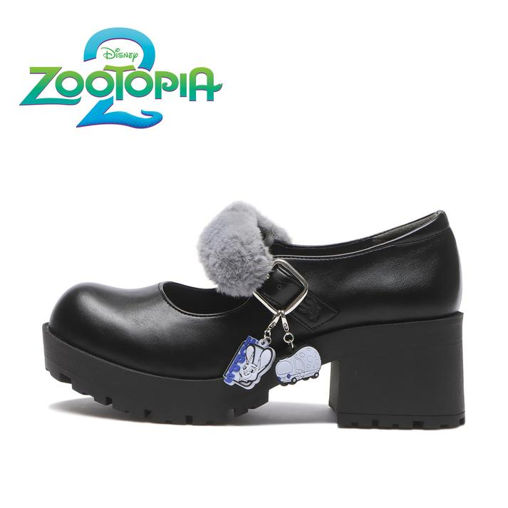 【送料無料】 レディース 【ABC SELECT】 エービーシーセレクト TANK MARY JANE 6.5 タンクソール メリージェーン 6.5 W5077/DISNEY BLACK L(24cm-)